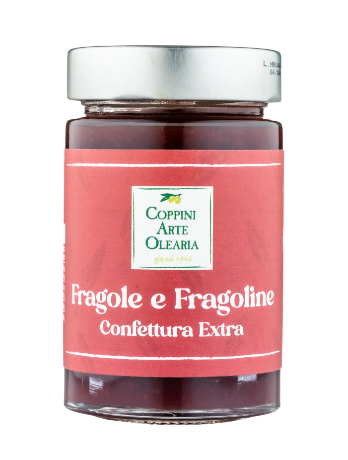 Extra strawberry and wild strawberry jam