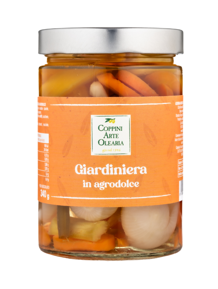 Sweet and Sour Vegetable Giardiniera - Coppini Arte Olearia
