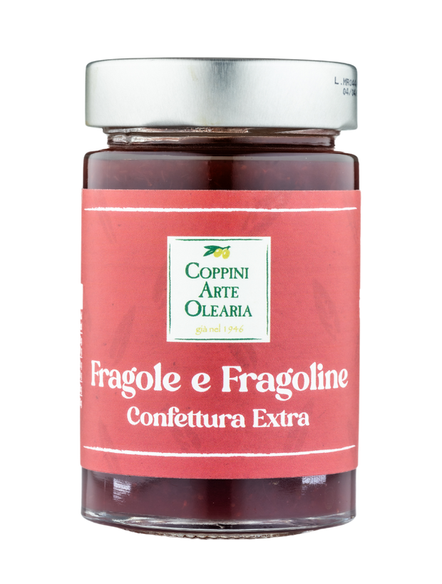 Confettura extra di fragole e fragoline