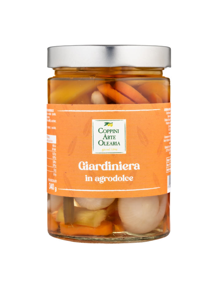 Sweet and Sour Vegetable Giardiniera - Coppini Arte Olearia