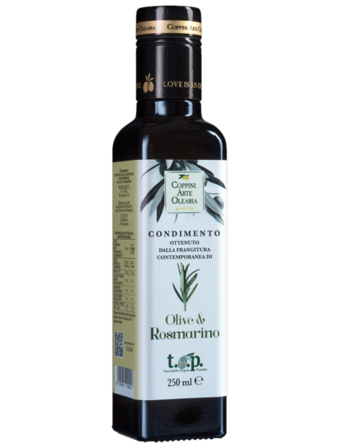 Condimento Olio Evo e Rosmarino da 250 ml di Coppini Arte Olearia